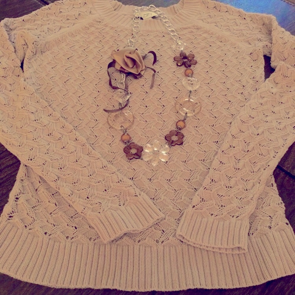 LOTF Women’s Sweaters Beige Size S